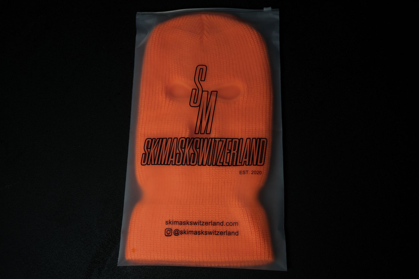 SkiMask Orange 3-Hole